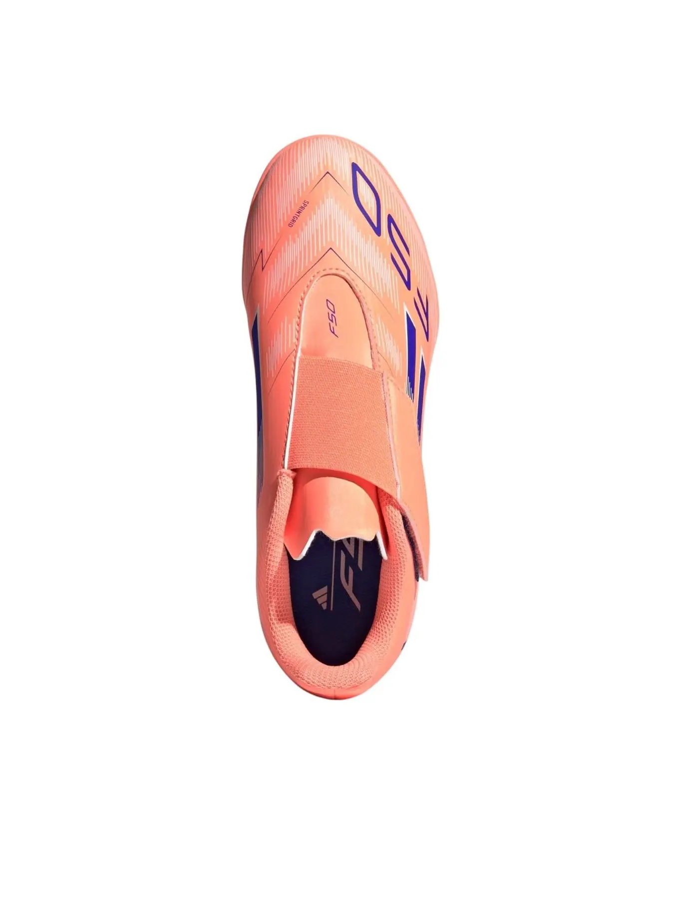 Кроссовки (GS) adidas F50 Club TF 'Beam Orange Lucid Blue' — изображение 3 из 6, оранжевый