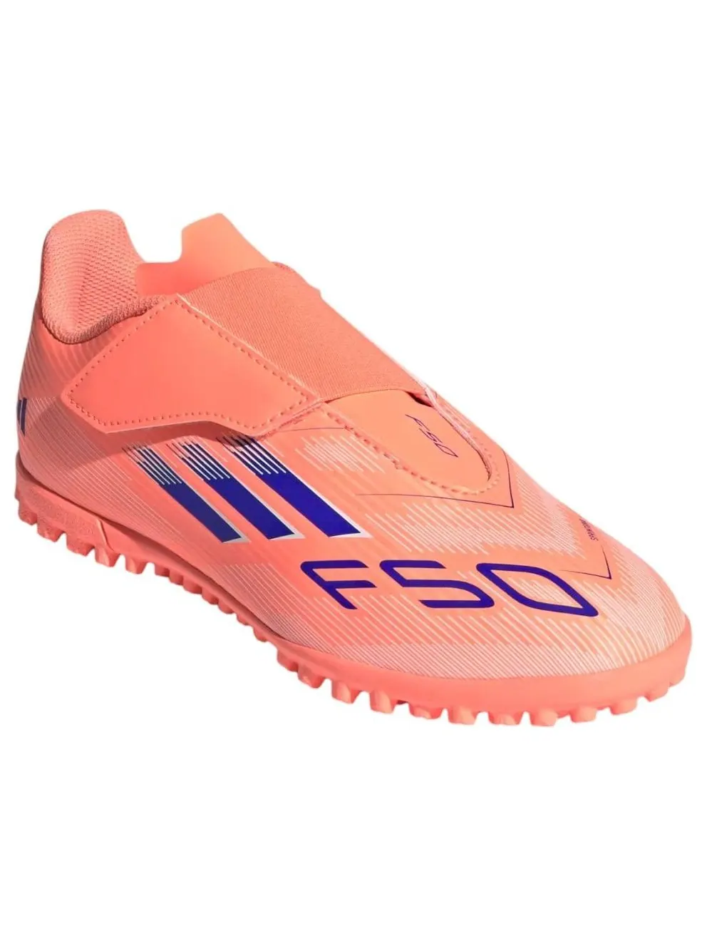 Кроссовки (GS) adidas F50 Club TF 'Beam Orange Lucid Blue' — изображение 5 из 6, оранжевый