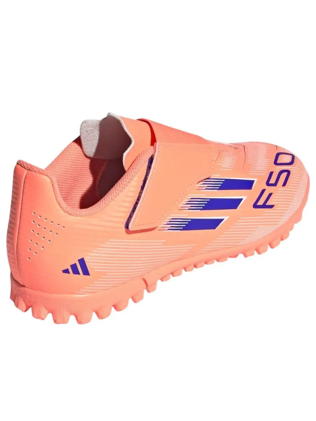 Кроссовки (GS) adidas F50 Club TF 'Beam Orange Lucid Blue' — изображение 6 из 6, оранжевый