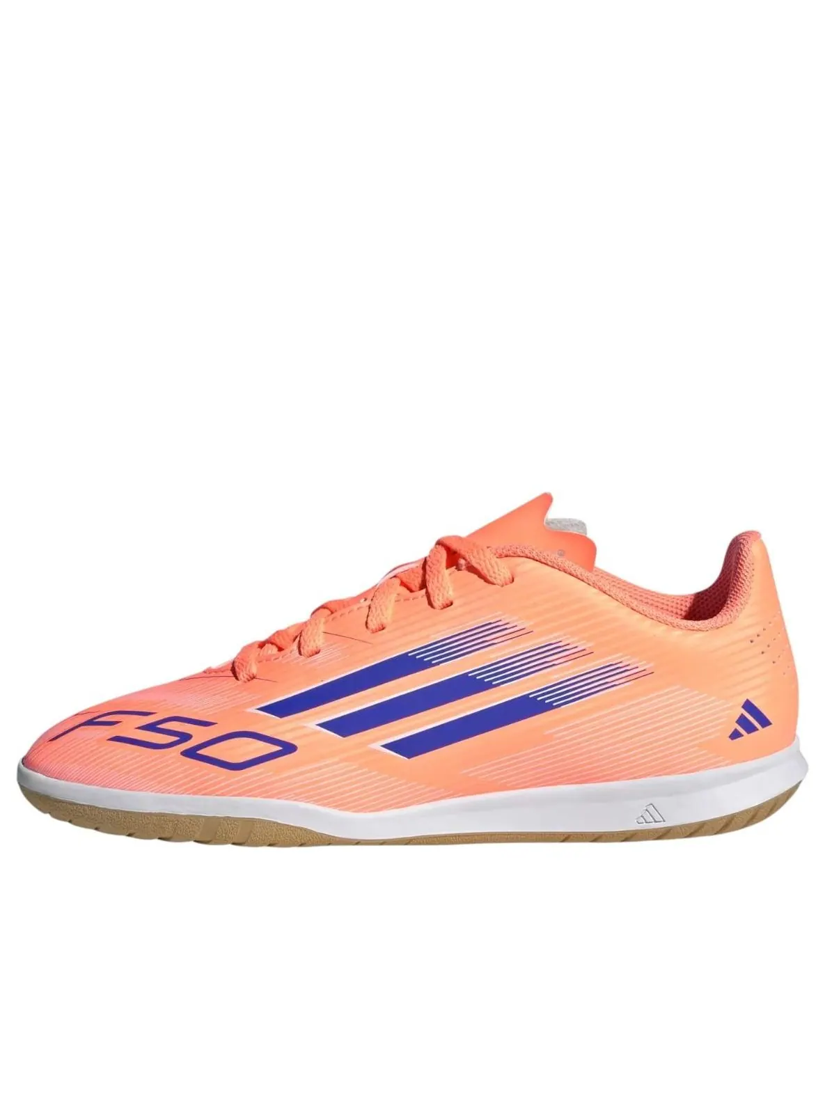 (GS) Adidas F50 Club IC 'Beam Orange Lucid Blue' — изображение 1 из 5, оранжевый/синий/белый