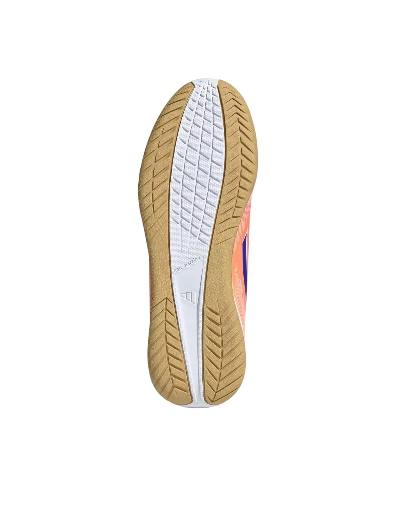 (GS) Adidas F50 Club IC 'Beam Orange Lucid Blue' — изображение 3 из 5, оранжевый/синий/белый