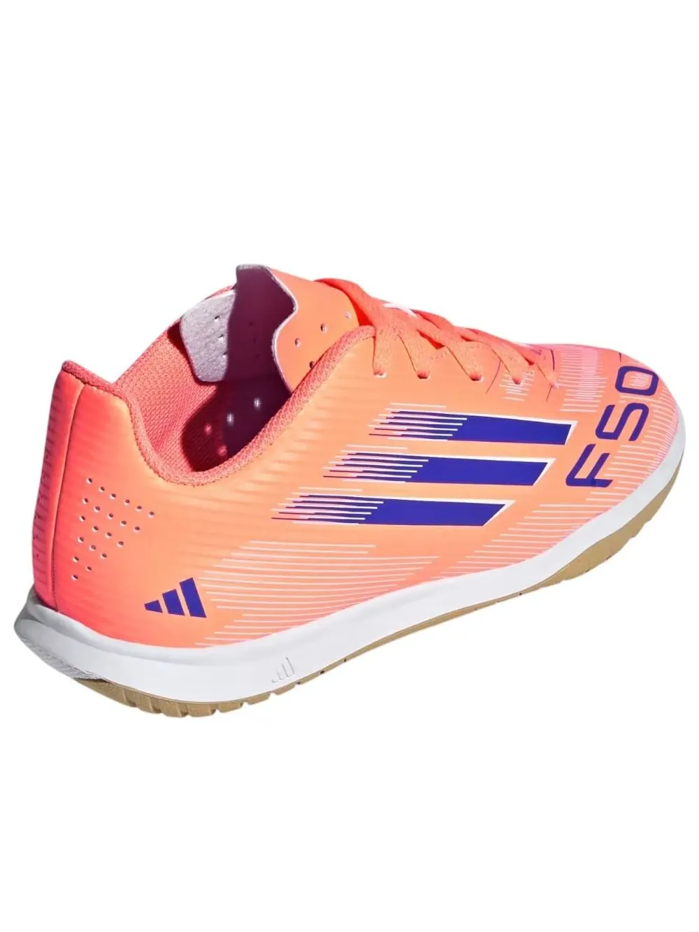 (GS) Adidas F50 Club IC 'Beam Orange Lucid Blue' — изображение 5 из 5, оранжевый/синий/белый
