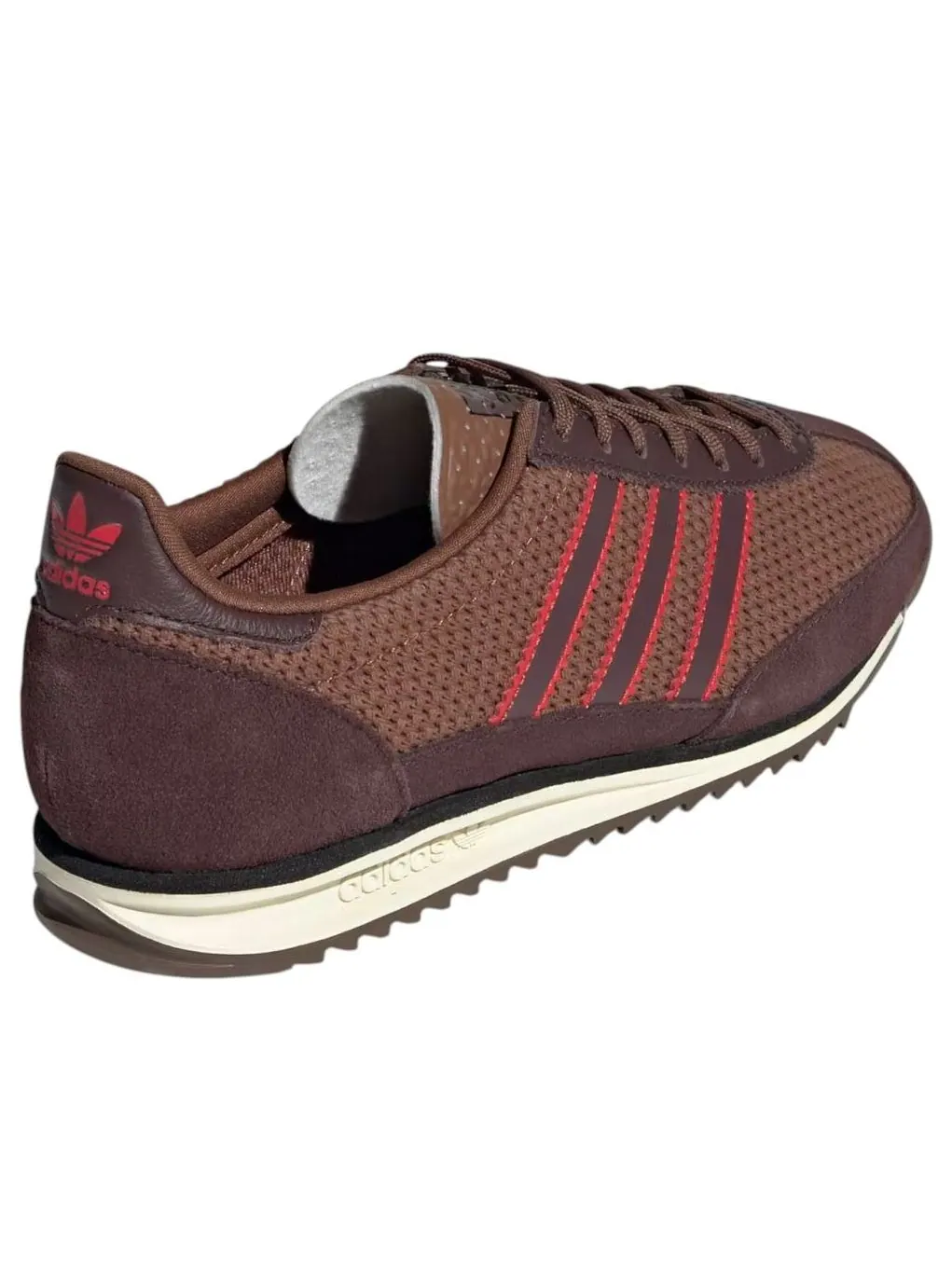 Кроссовки (WMNS) adidas SL 72 'Preloved Brown Shadow Brown' — изображение 5 из 5, коричневый