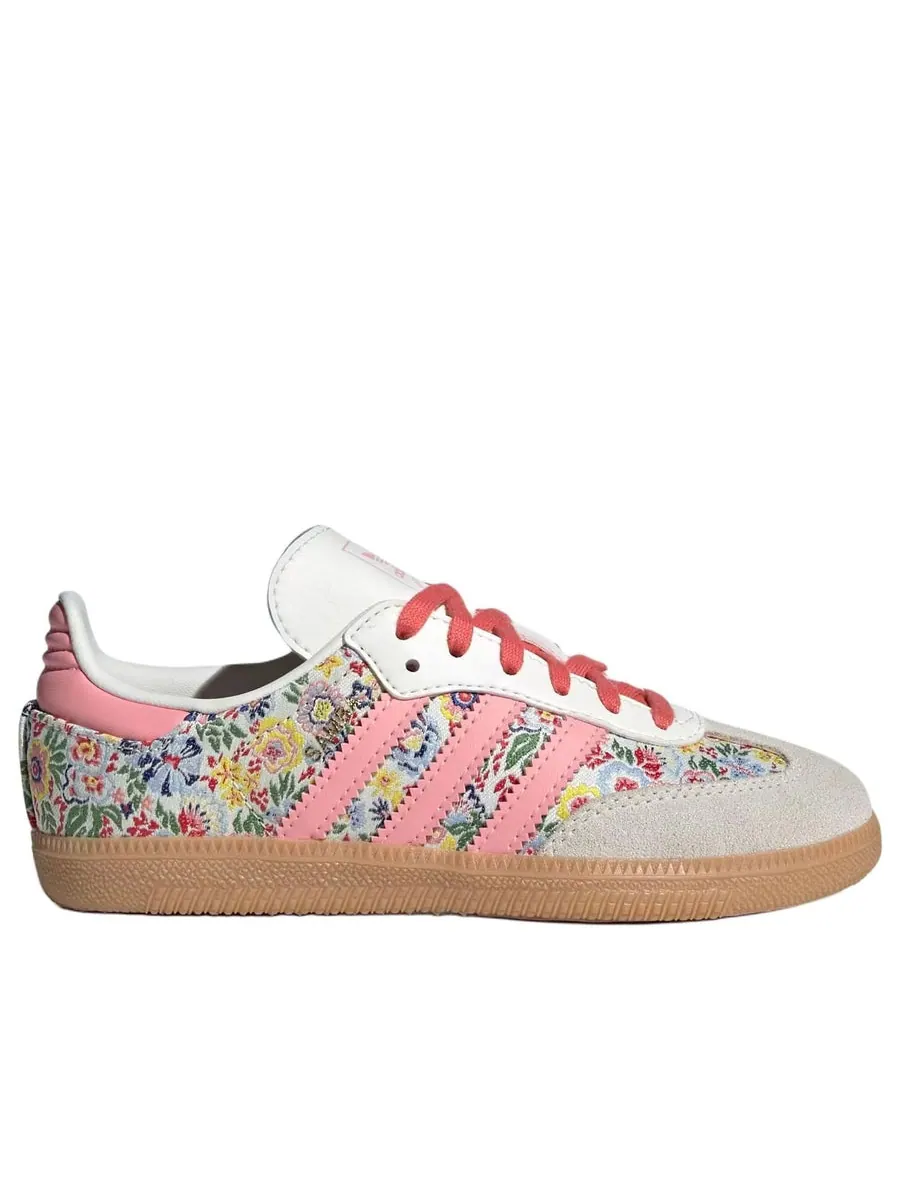 Кроссовки (PS) adidas x Liberty London Samba OG 'Floral Embroidery' — изображение 2 из 6, розовый