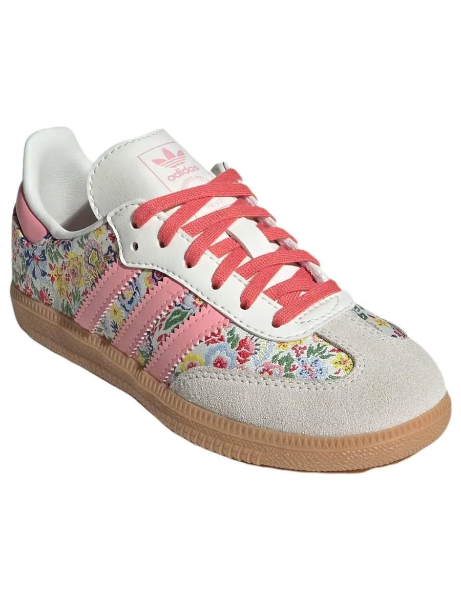 Кроссовки (PS) adidas x Liberty London Samba OG 'Floral Embroidery' — изображение 3 из 6, розовый