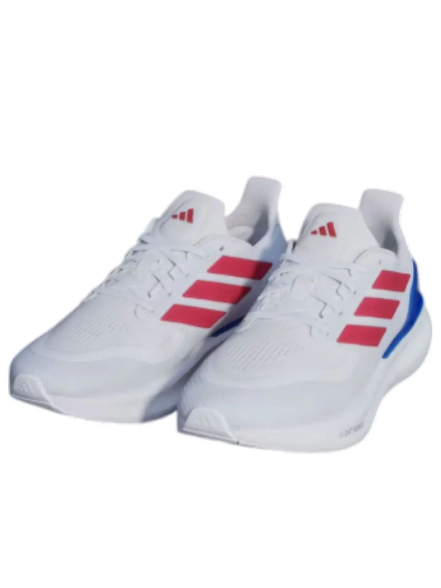 Adidas Pureboost 5 'Cloud White Pure Ruby Royal Blue' — изображение 2 из 5, белый//синий