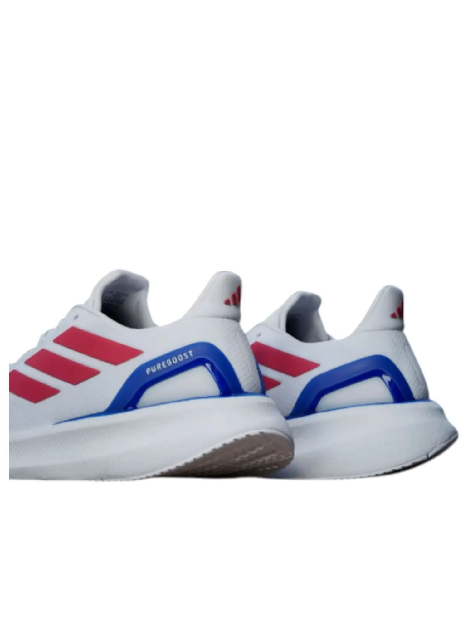Adidas Pureboost 5 'Cloud White Pure Ruby Royal Blue' — изображение 3 из 5, белый//синий