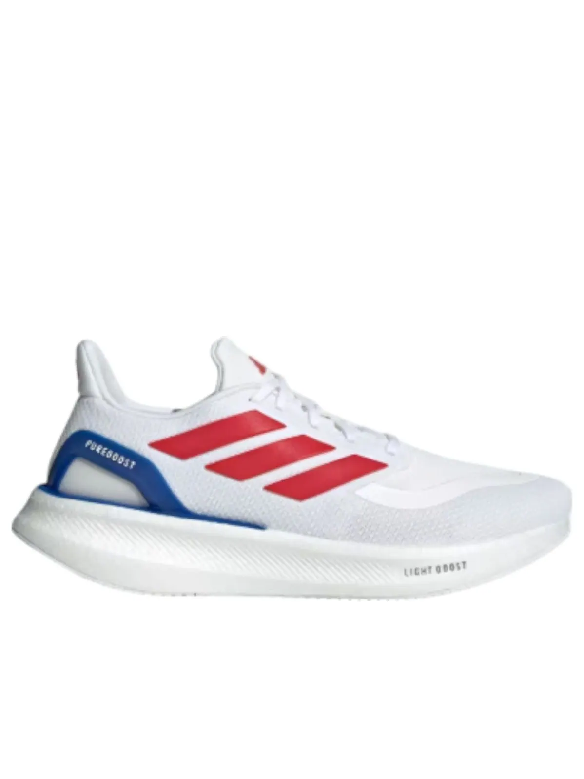 Adidas Pureboost 5 'Cloud White Pure Ruby Royal Blue' — изображение 5 из 5, белый//синий