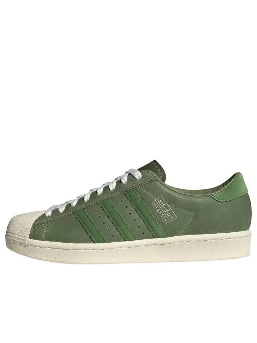 Кроссовки adidas Superstar Vintage 'Crew Green' — изображение 1 из 6, зеленый