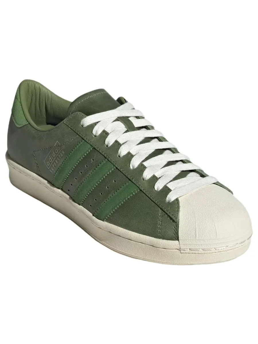 Кроссовки adidas Superstar Vintage 'Crew Green' — изображение 3 из 6, зеленый