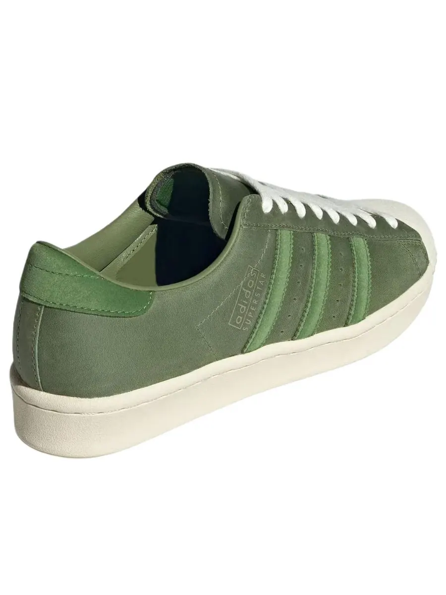 Кроссовки adidas Superstar Vintage 'Crew Green' — изображение 4 из 6, зеленый