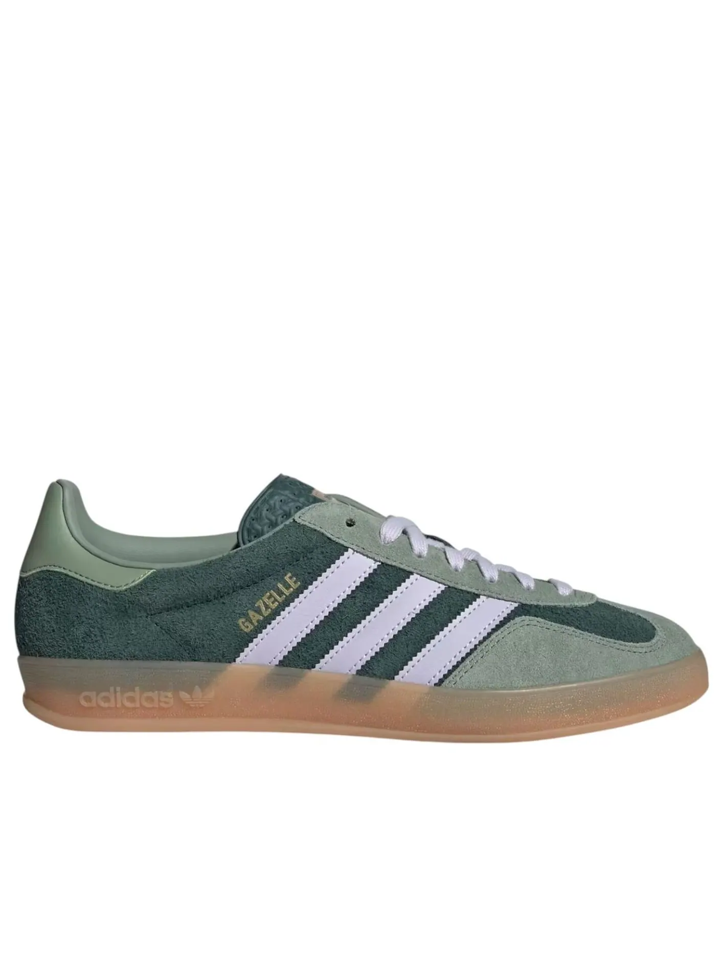 Кроссовки adidas Gazelle Indoor 'Mineral Green Silver Dawn' — изображение 6 из 6, зеленый