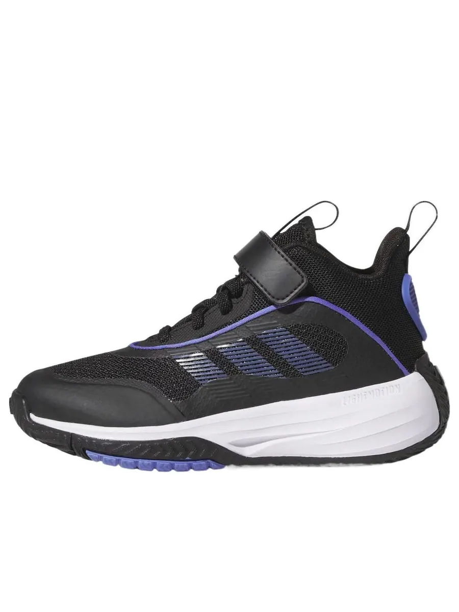 Кроссовки (GS) adidas Ownthegame 3.0 'Black White' — изображение 1 из 5, черный