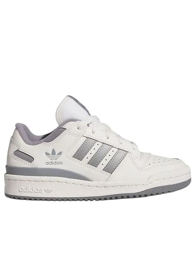 Кроссовки (GS) adidas Forum Low CL 'Cloud White Grey Three Grey Two' — изображение 2 из 5, серый