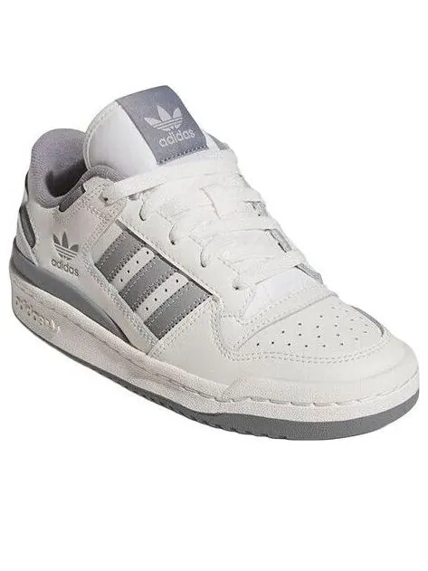 Кроссовки (GS) adidas Forum Low CL 'Cloud White Grey Three Grey Two' — изображение 3 из 5, серый