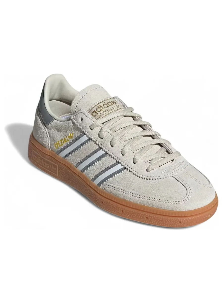 Кроссовки (GS) adidas Handball Spezial Elastic 'Alumina White Grey' — изображение 3 из 6, бежевый