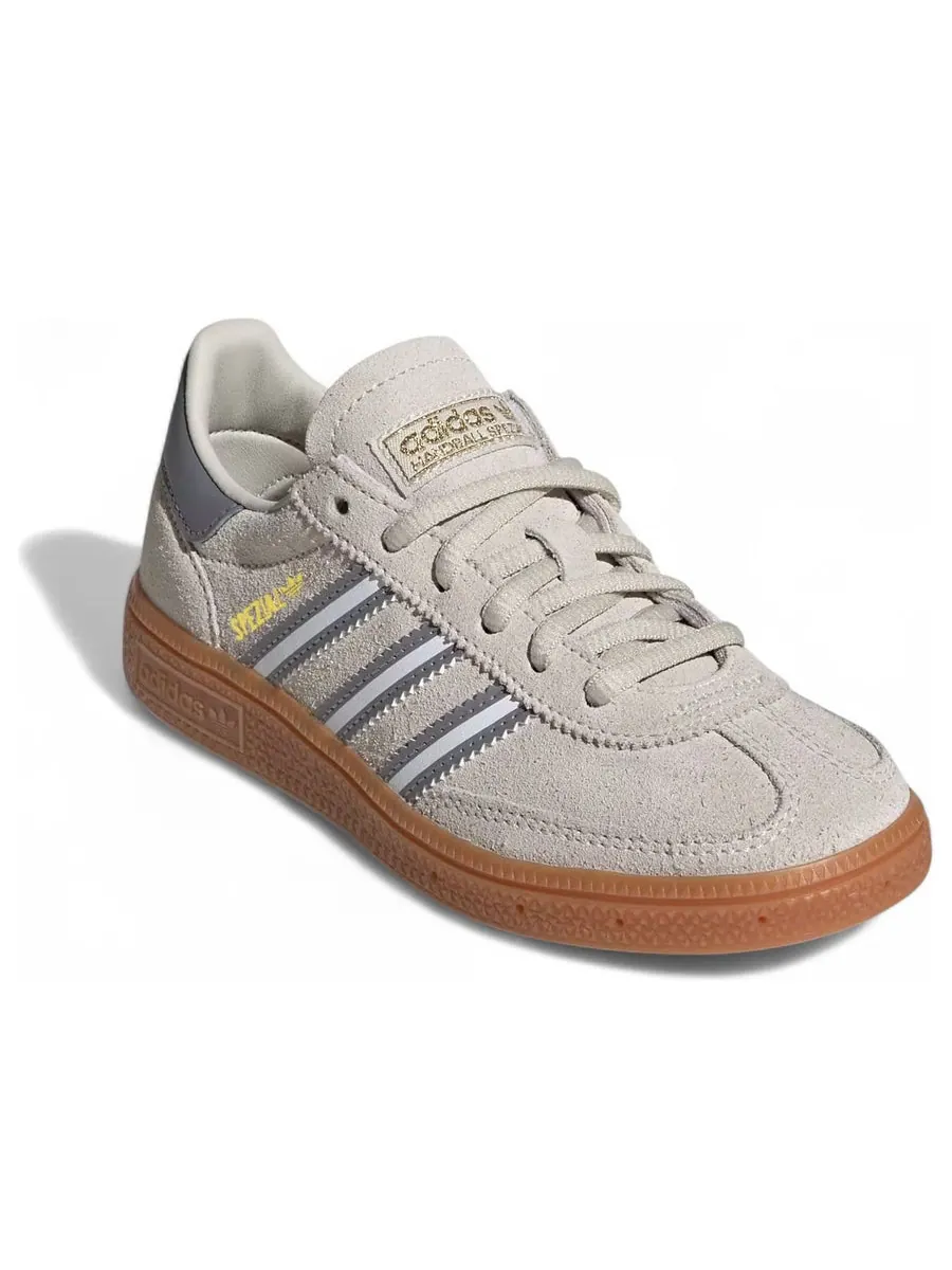 Кроссовки (PS) adidas Handball Spezial Elastic 'Alumina White Grey' — изображение 3 из 6, бежевый