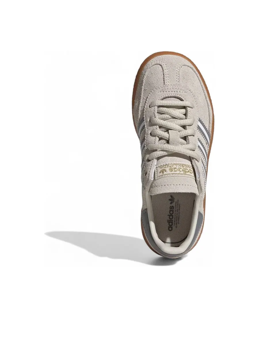 Кроссовки (PS) adidas Handball Spezial Elastic 'Alumina White Grey' — изображение 5 из 6, бежевый