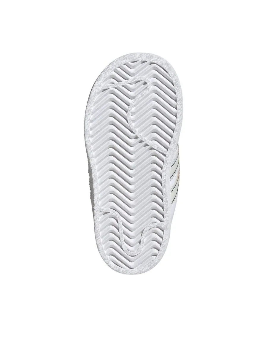 Кроссовки (TD) adidas Superstar LED Light 'White' — изображение 6 из 6, белый