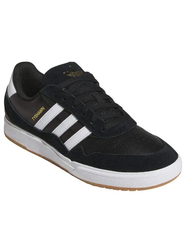 Кроссовки tyshawn ii 'black white' Adidas — изображение 3 из 4, черный/белый