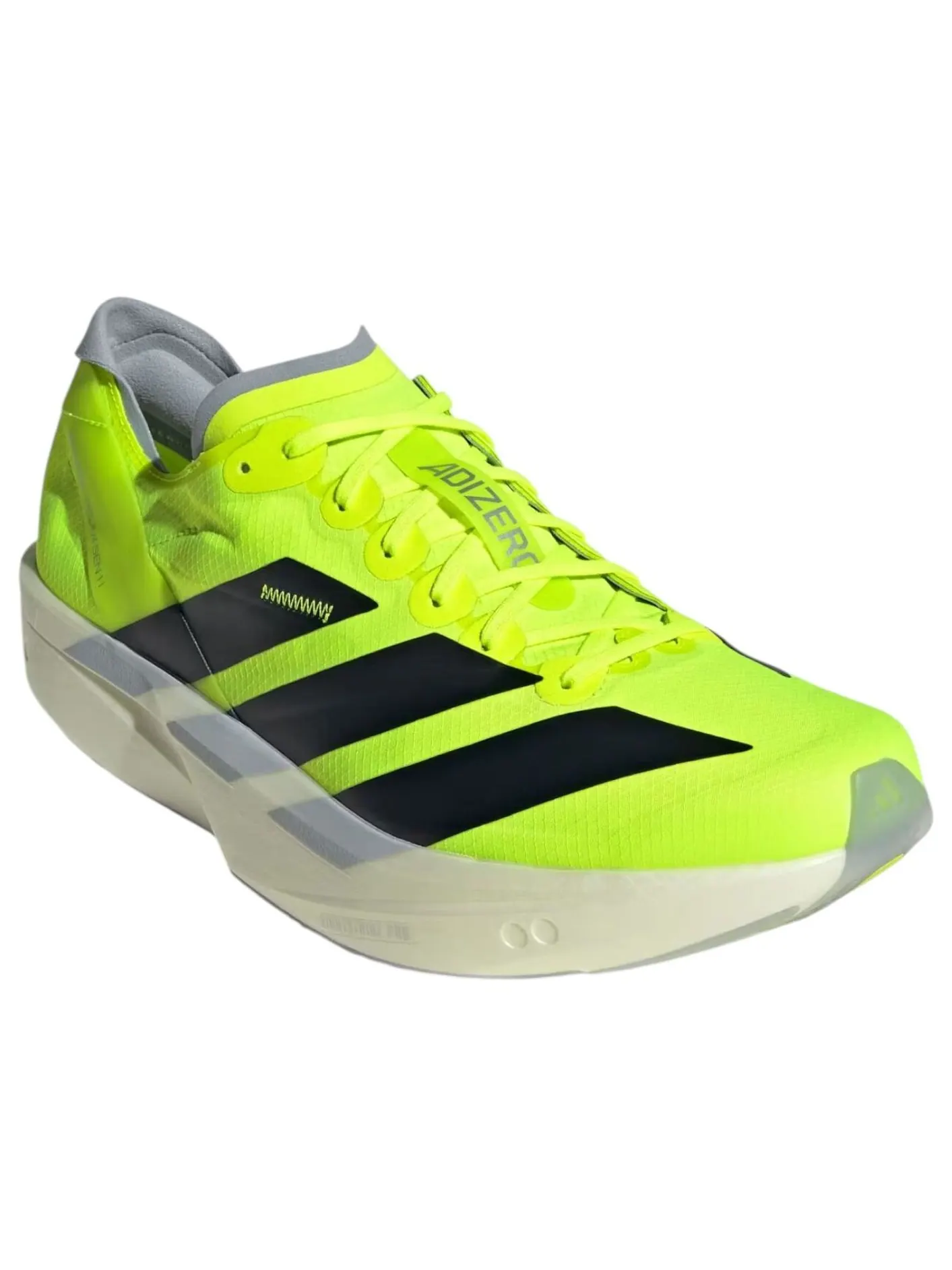 Adidas Adizero Takumi Sen 11 'Lucid Lemon Black Silver' — изображение 2 из 5, черный/серебристый