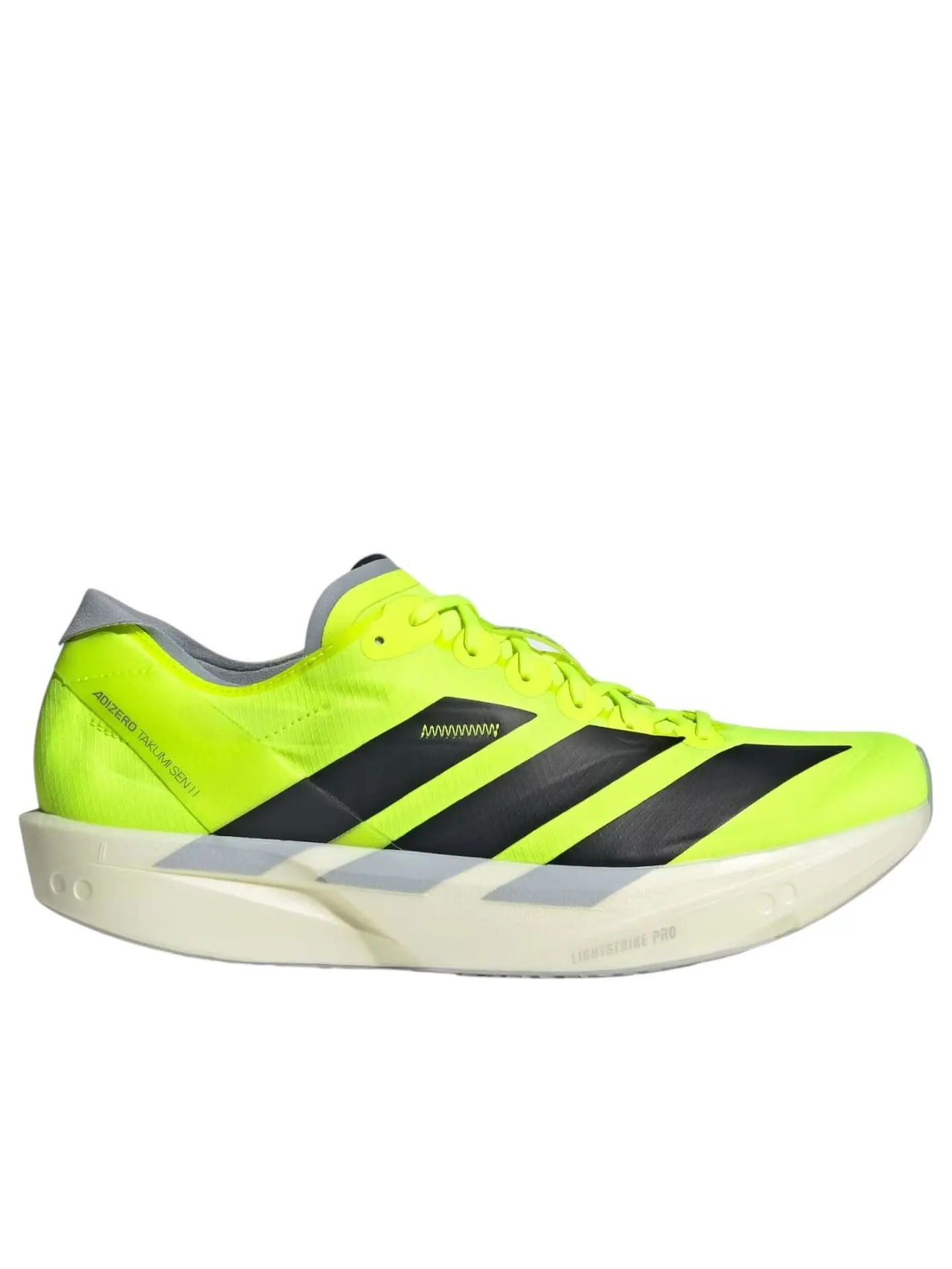Adidas Adizero Takumi Sen 11 'Lucid Lemon Black Silver' — изображение 5 из 5, черный/серебристый