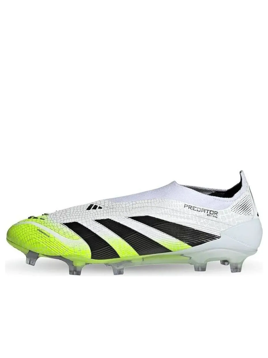 Adidas Predator Elite Laceless FG 'Radiant Blaze Pack' — изображение 1 из 1, белый/черный