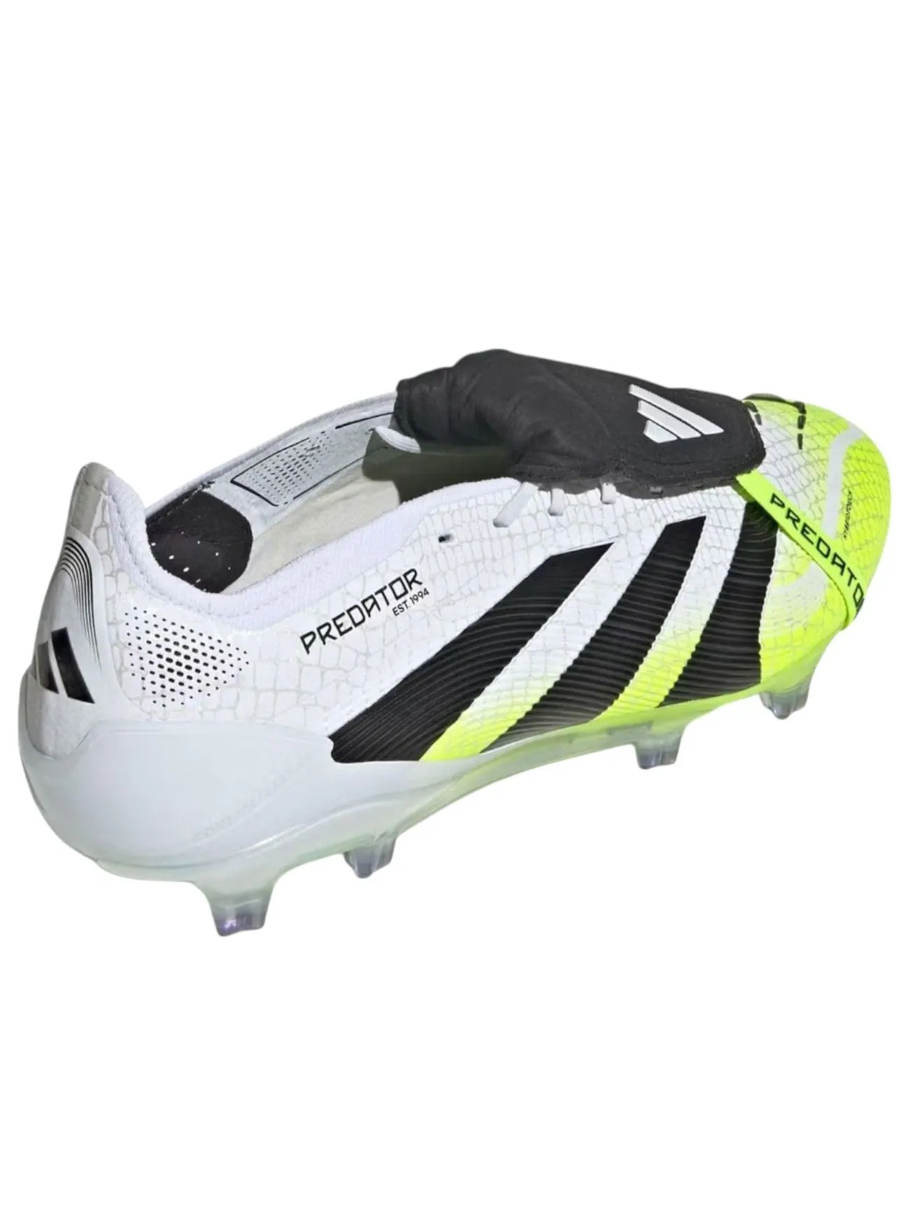 Кроссовки adidas Predator Elite FG 'Lucid Lemon' — изображение 4 из 6, белый