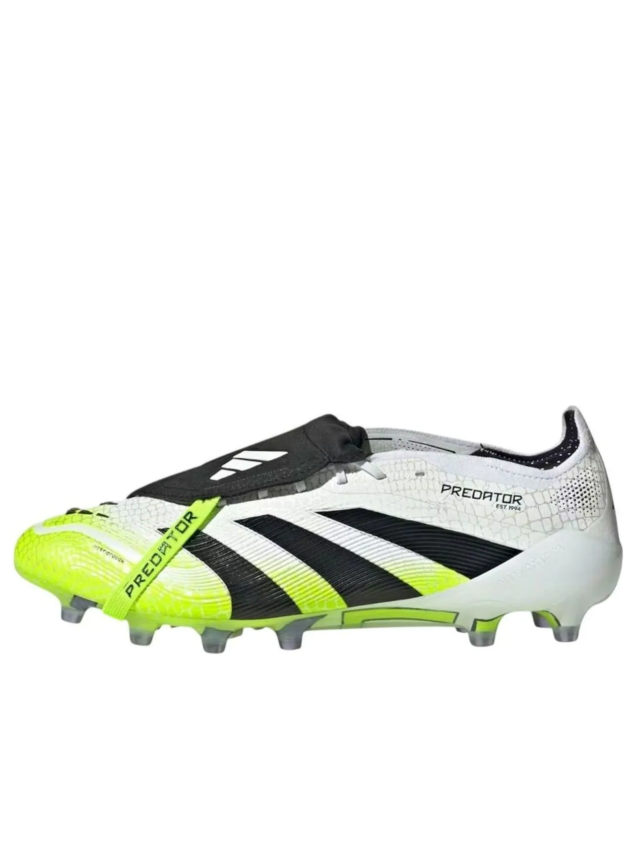Adidas Predator Elite FG 'Lucid Lemon' — изображение 1 из 6, белый/черный