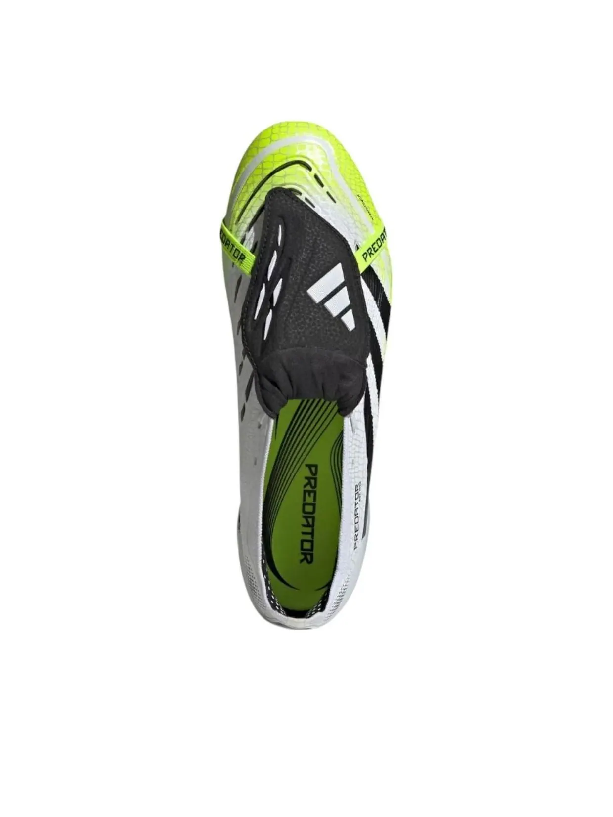 Adidas Predator Elite FG 'Lucid Lemon' — изображение 5 из 6, белый/черный