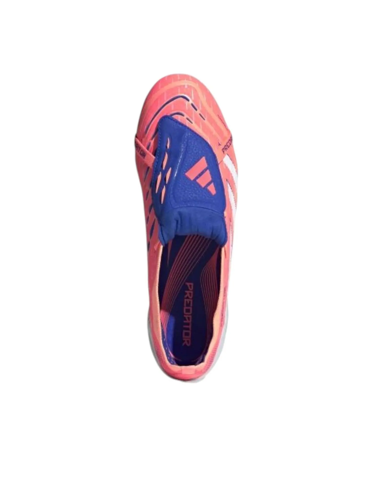 Кроссовки adidas Predator Elite Fold-Over Tongue FG 'Signal Coral White Beam Orange' — изображение 4 из 5, оранжевый
