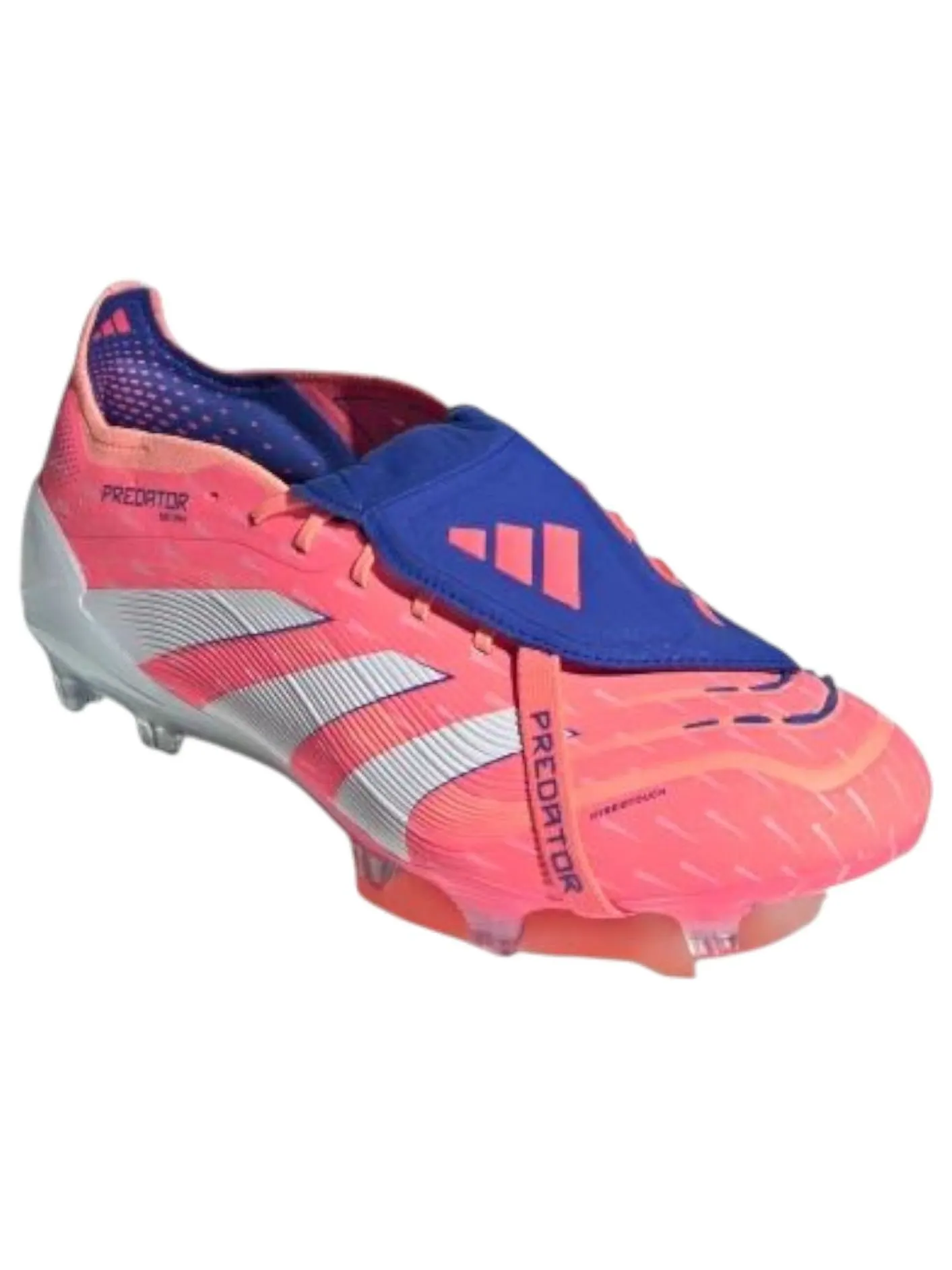 Adidas Predator Elite Fold-Over Tongue FG 'Signal Coral White Beam Orange' — изображение 2 из 5, белый/оранжевый