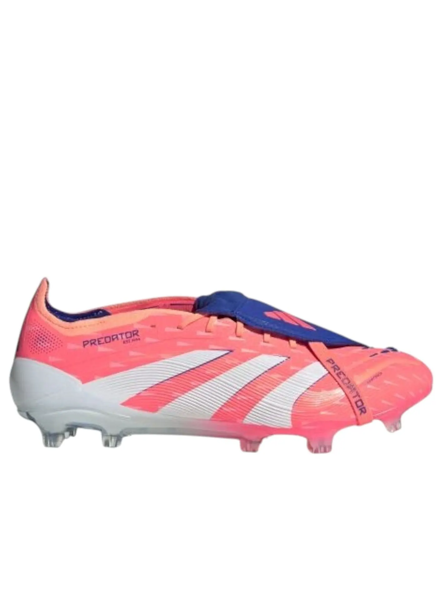 Adidas Predator Elite Fold-Over Tongue FG 'Signal Coral White Beam Orange' — изображение 5 из 5, белый/оранжевый