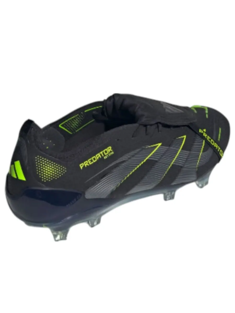 Кроссовки Adidas Predator Elite FG 'Electric Stealth' — изображение 4 из 6, черный