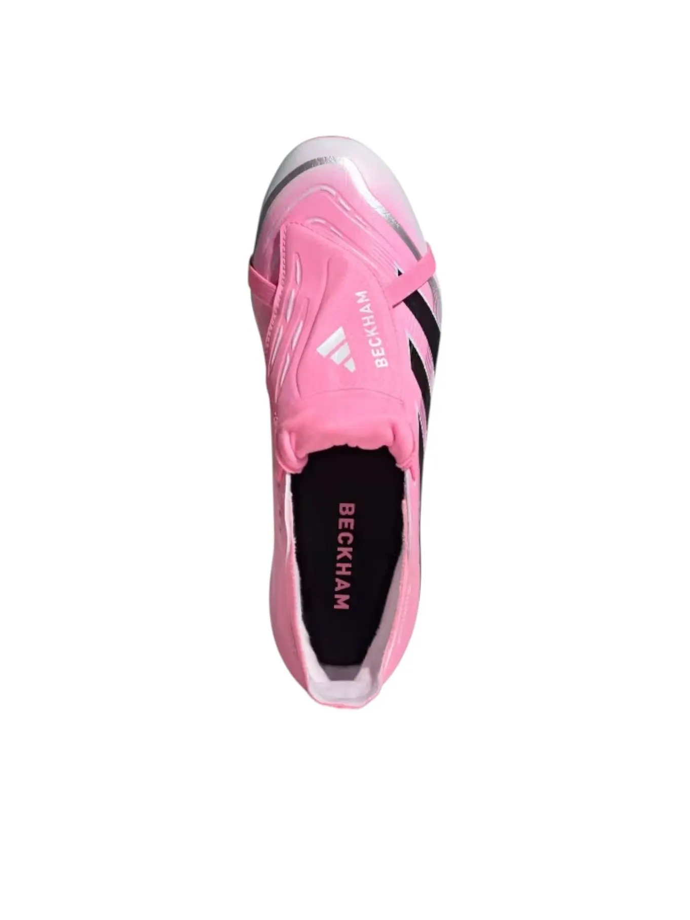 Adidas Predator League Fold-Over Tongue Firm 'Beam Pink' — изображение 3 из 6, розовый/черный/белый