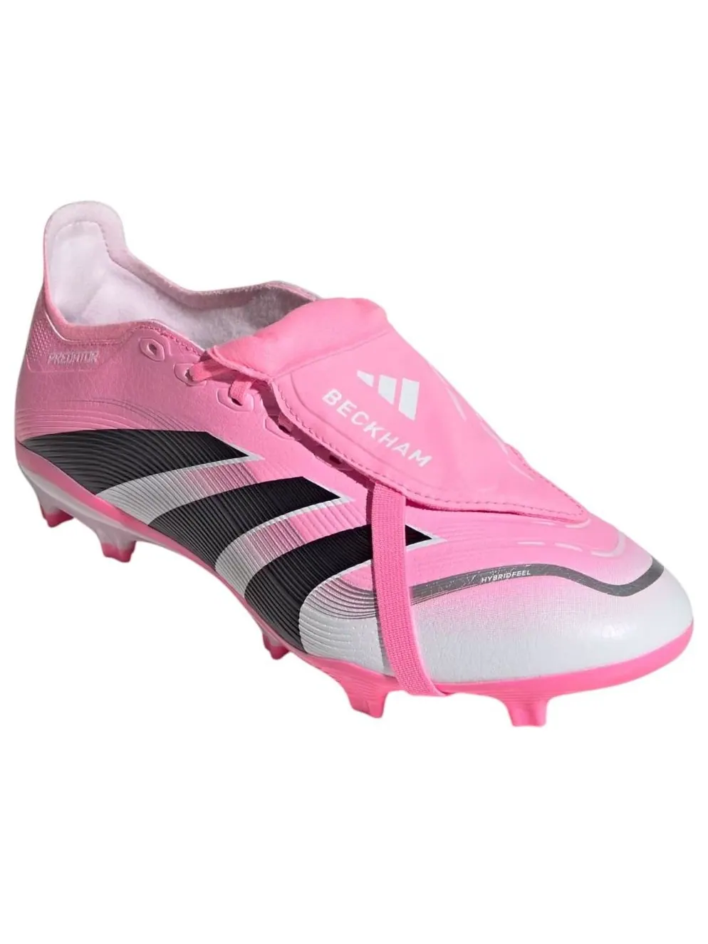 Adidas Predator League Fold-Over Tongue Firm 'Beam Pink' — изображение 5 из 6, розовый/черный/белый