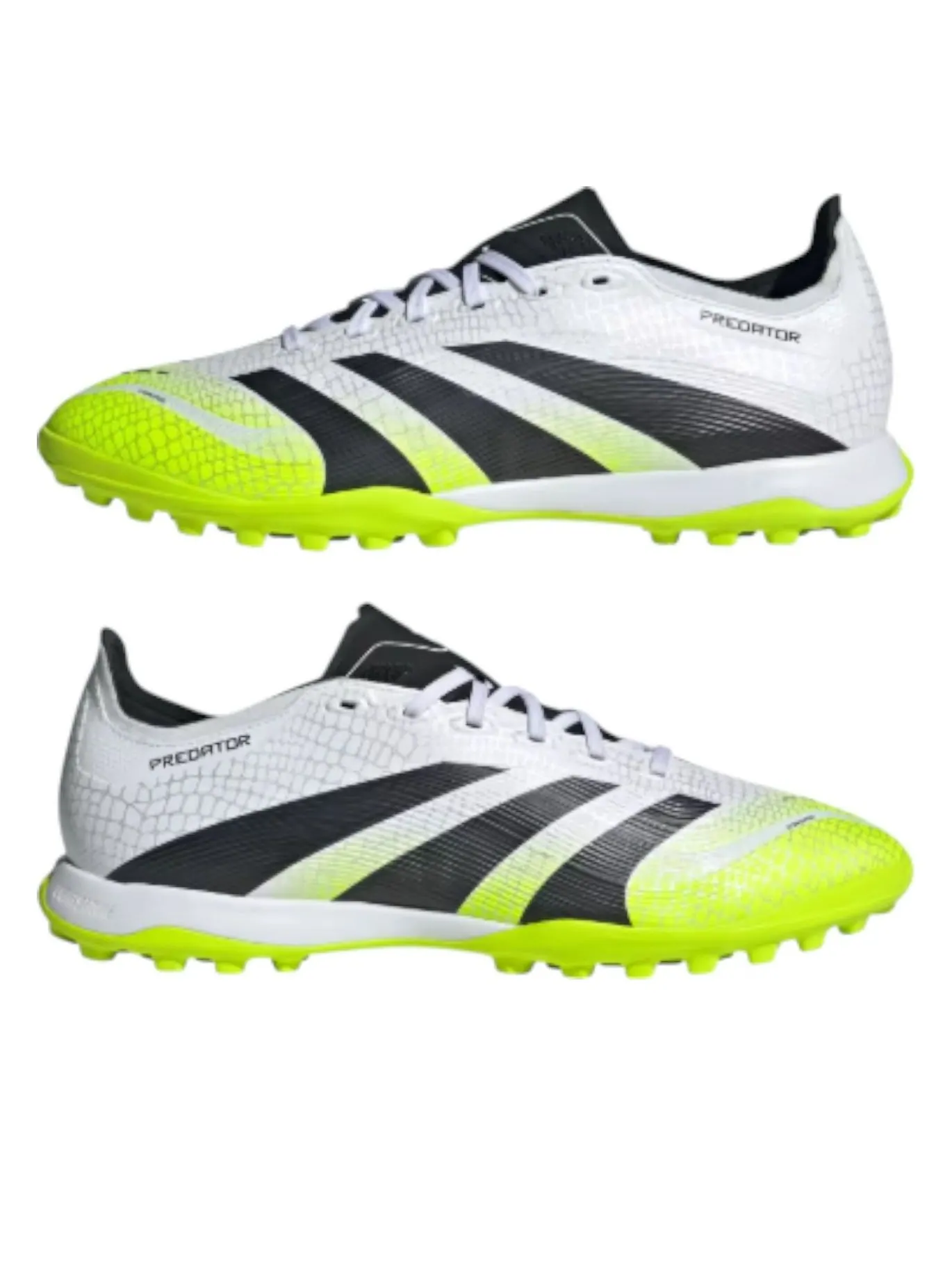 Adidas Predator League TF 'Cloud White Black Lucid Lemon' — изображение 5 из 5, белый/черный