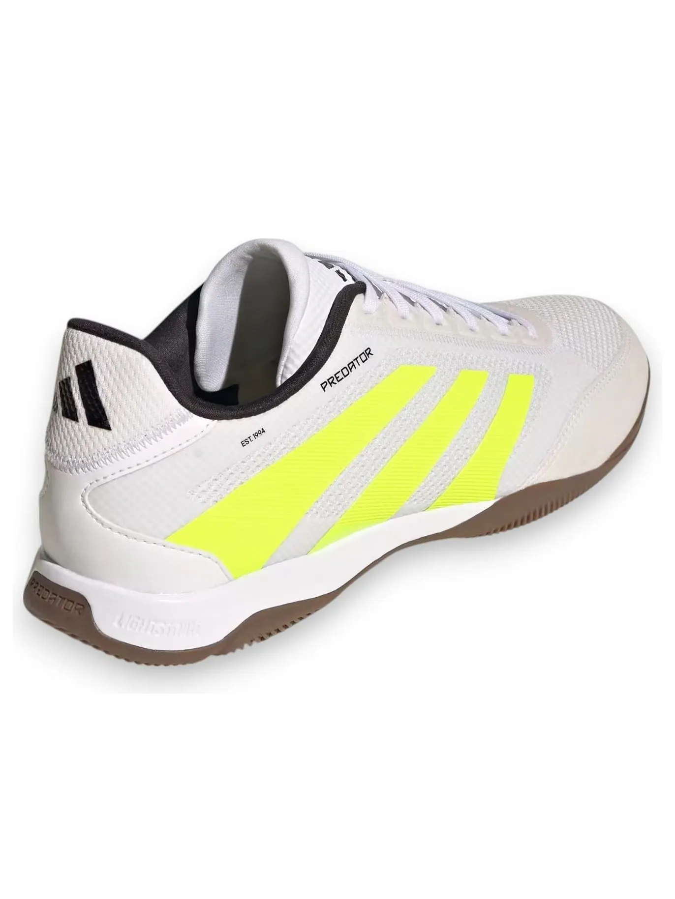 Кроссовки adidas Predator League Indoor 'Cloud White Lucid Lemon' — изображение 2 из 5, белый