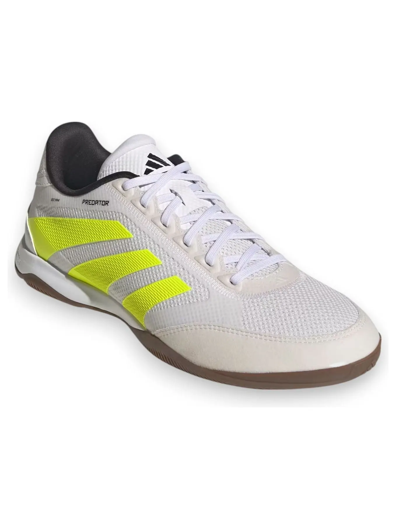 Кроссовки adidas Predator League Indoor 'Cloud White Lucid Lemon' — изображение 3 из 5, белый