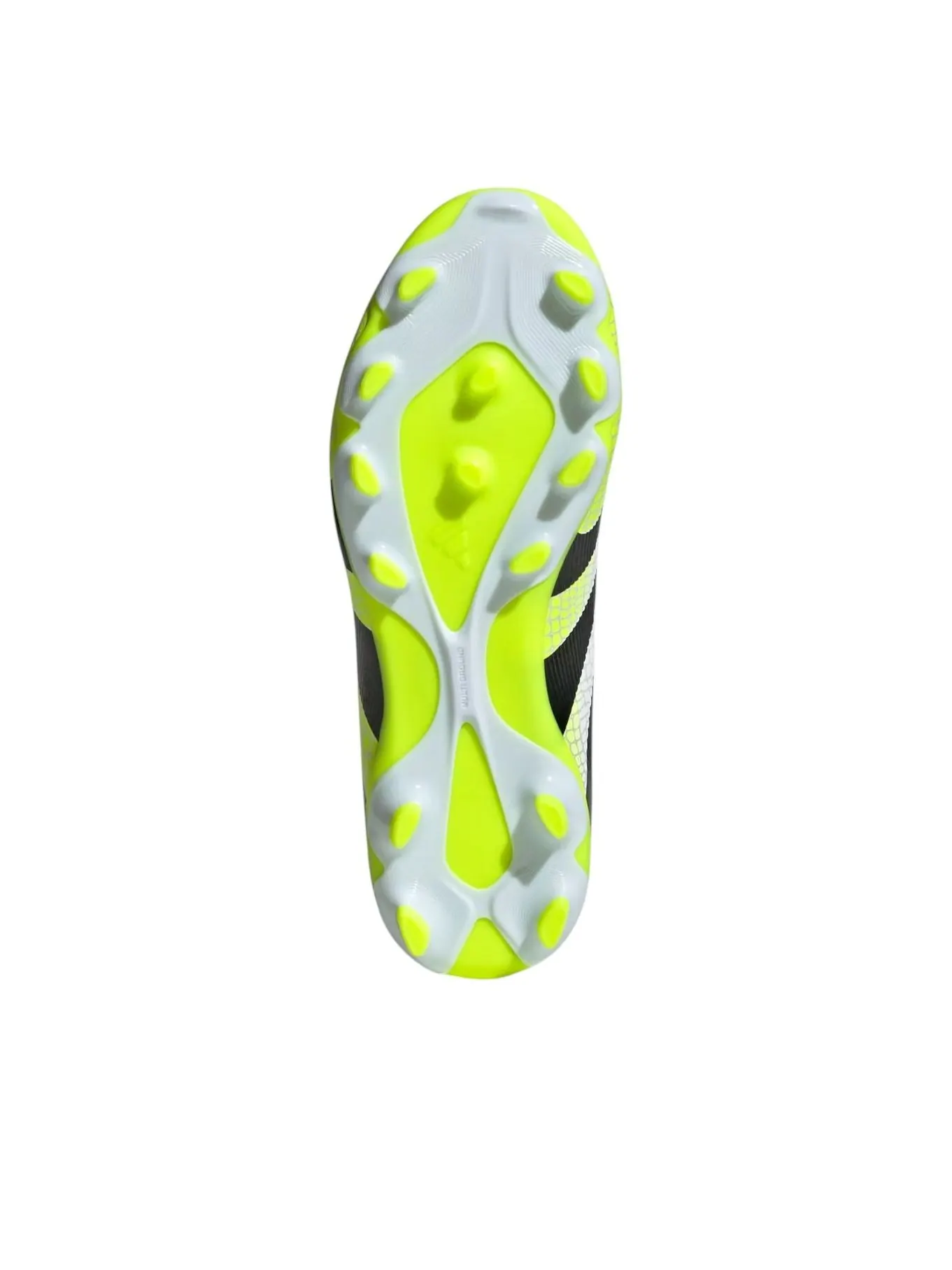 (GS) Adidas Predator League MG 'Cloud White Lucid Yellow' — изображение 4 из 5, белый/черный