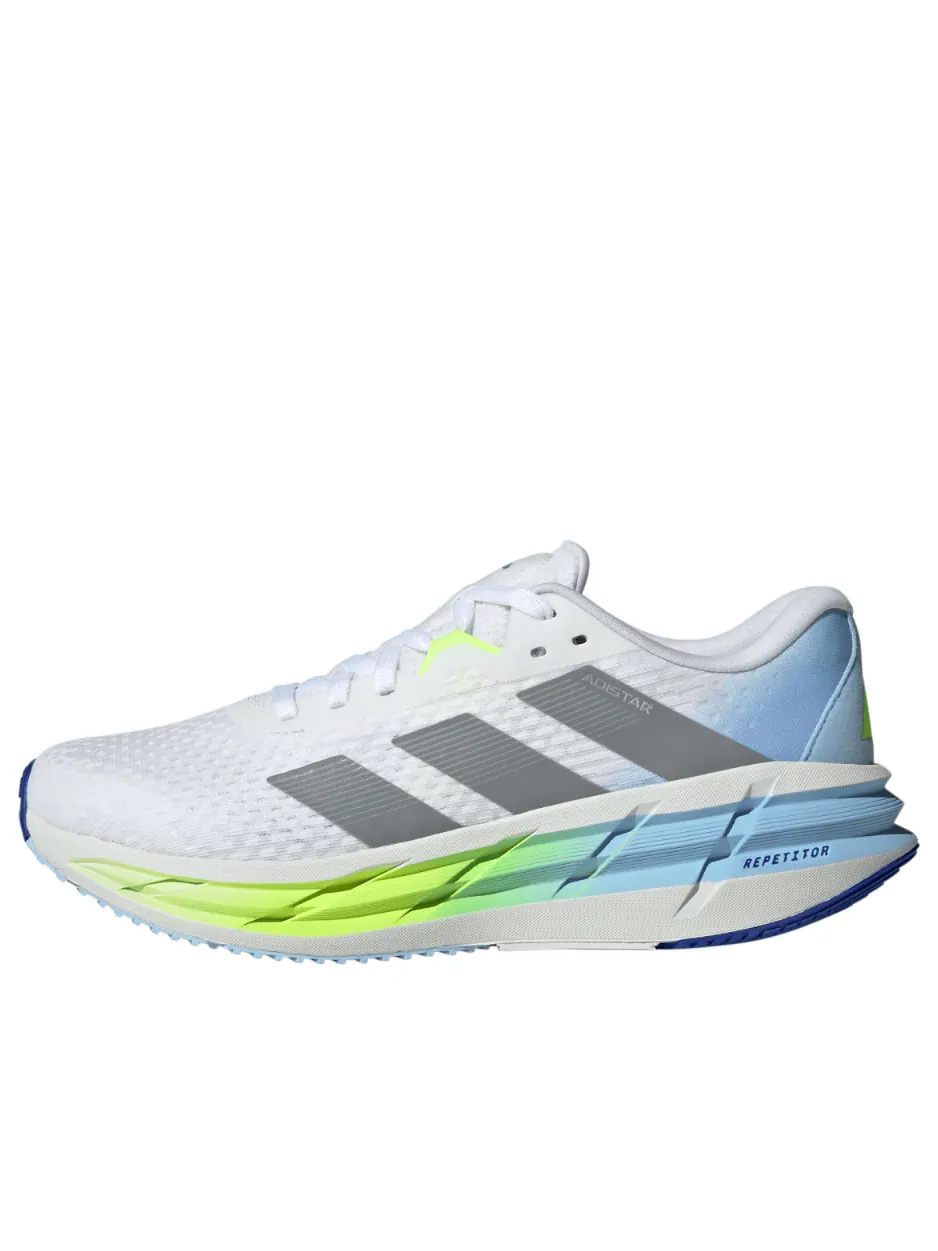 Adidas Adistar 3 'Cloud White Grey Lucid Lemon' — изображение 1 из 5, белый/серый