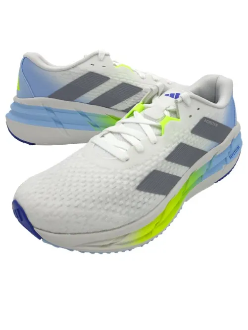 Adidas Adistar 3 'Cloud White Grey Lucid Lemon' — изображение 2 из 5, белый/серый