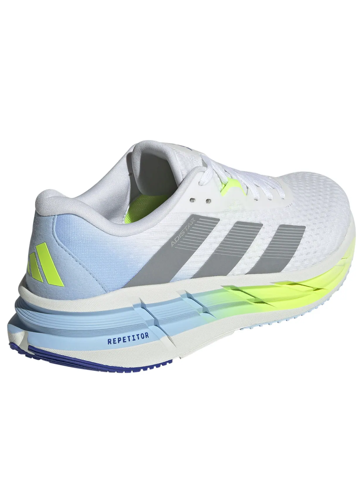 Adidas Adistar 3 'Cloud White Grey Lucid Lemon' — изображение 4 из 5, белый/серый