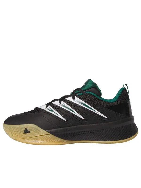 Кроссовки lillard dame сертифицированные 2 низкие Adidas — изображение 1 из 4, черный/зеленый