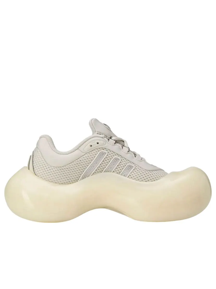 Кроссовки (WMNS) adidas x Avavav Moonrubber Megaride 'Off White' — изображение 2 из 5, бежевый