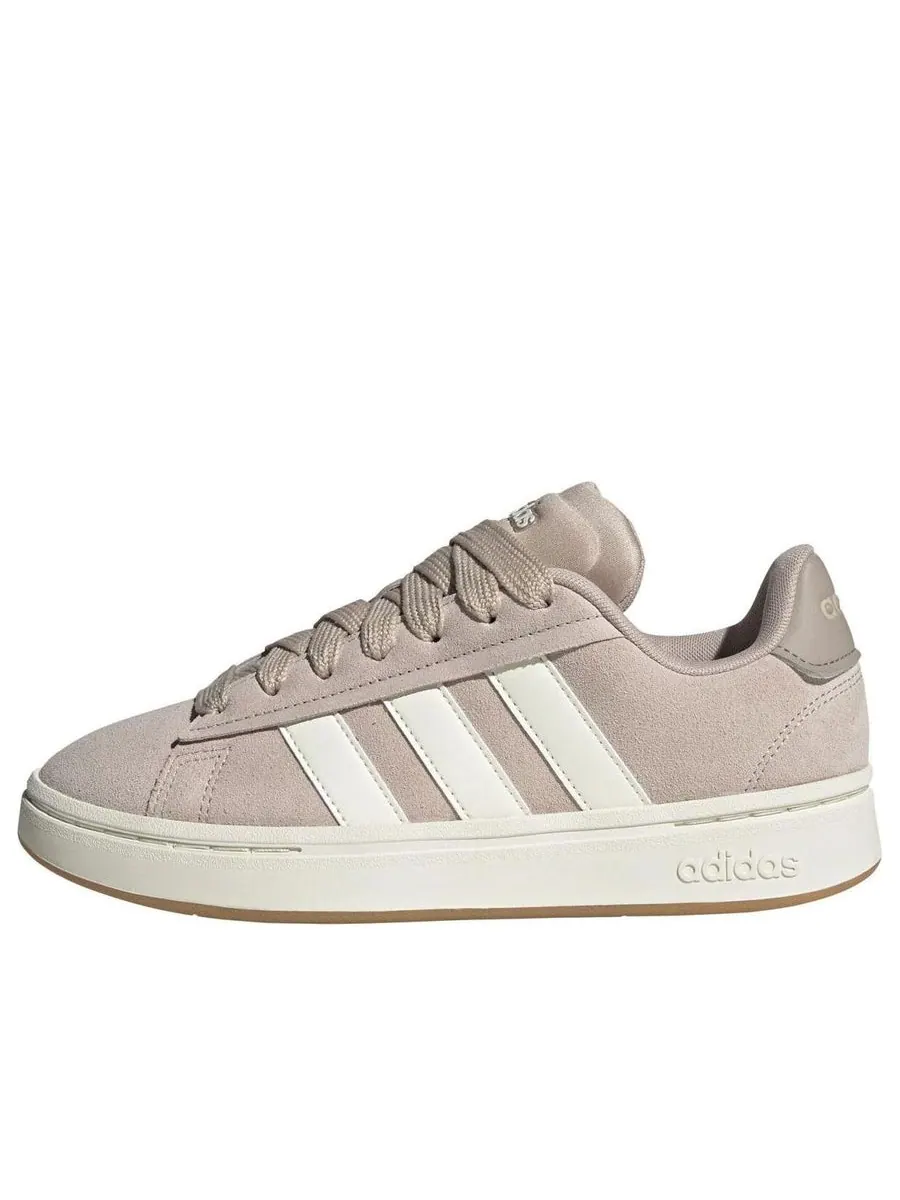 Кроссовки (WMNS) adidas Grand Court Alpha 'Wonder Taupe Grey' — изображение 1 из 5, фиолетовый