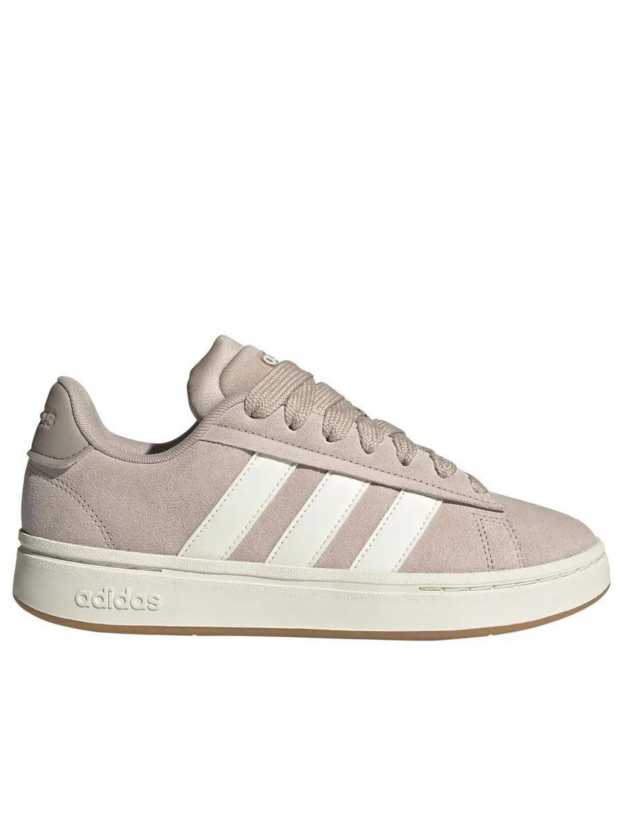 Кроссовки (WMNS) adidas Grand Court Alpha 'Wonder Taupe Grey' — изображение 2 из 5, фиолетовый