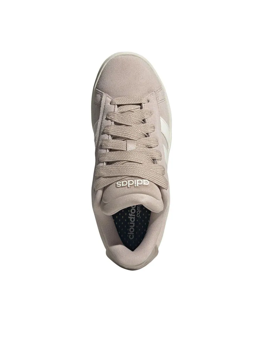 Кроссовки (WMNS) adidas Grand Court Alpha 'Wonder Taupe Grey' — изображение 3 из 5, фиолетовый