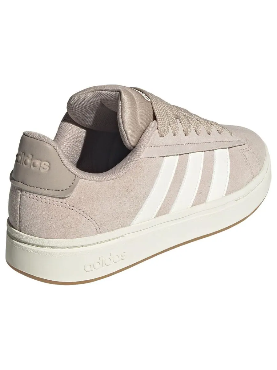 Кроссовки (WMNS) adidas Grand Court Alpha 'Wonder Taupe Grey' — изображение 4 из 5, фиолетовый