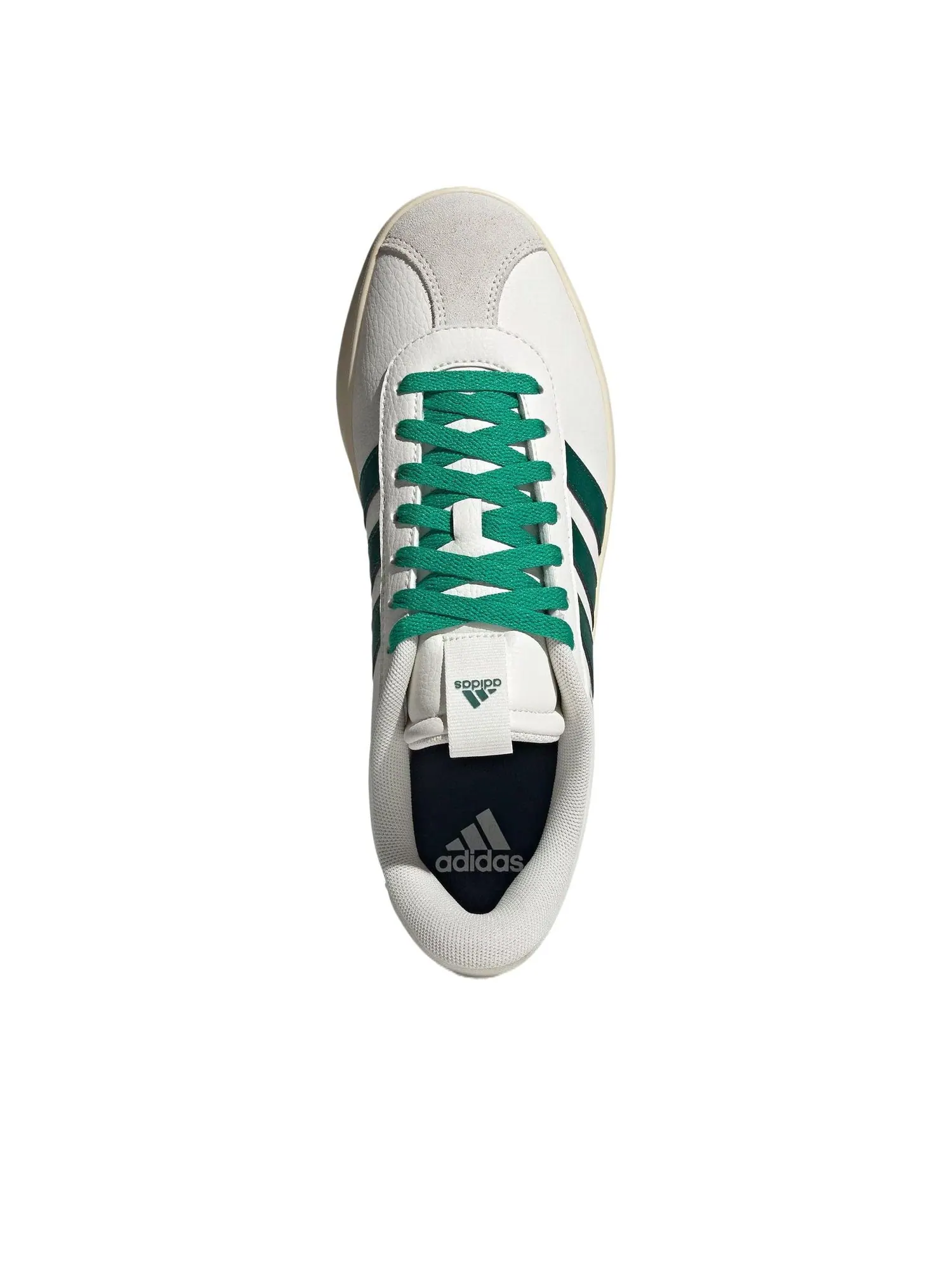 Кроссовки adidas VL COURT 3.0 'White College Green' — изображение 4 из 5, белый